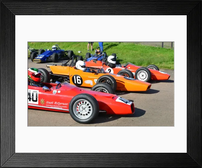 Framed Print : HSCC Autosport 3 hours 2013 Framed Print : HSCC Autosport 3 hours 2013