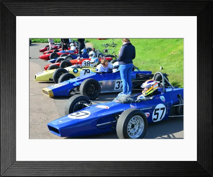Framed Print : HSCC Autosport 3 hours 2013 Framed Print : HSCC Autosport 3 hours 2013