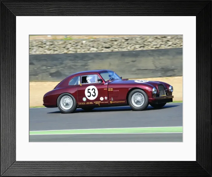 Framed Print : CJ3_8629 Anne Reed Aston Martin DB2 Framed Print : CJ3_8629 Anne Reed Aston Martin DB2