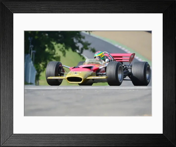 Framed Print : CJ4 5893 Lotus-Cosworth 49C, Malcolm Ricketts Framed Print : CJ4 5893 Lotus-Cosworth 49C, Malcolm Ricketts