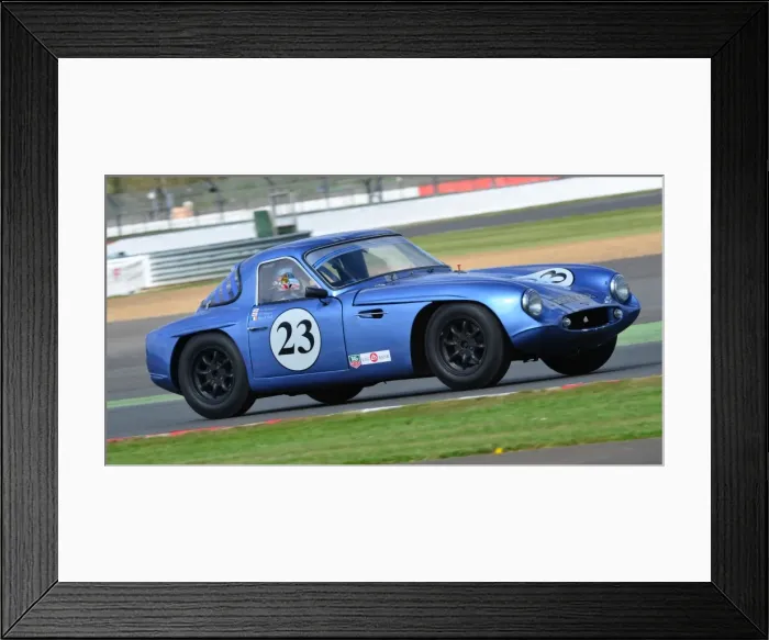Framed Print : Silverstone Classic Media Day 2013