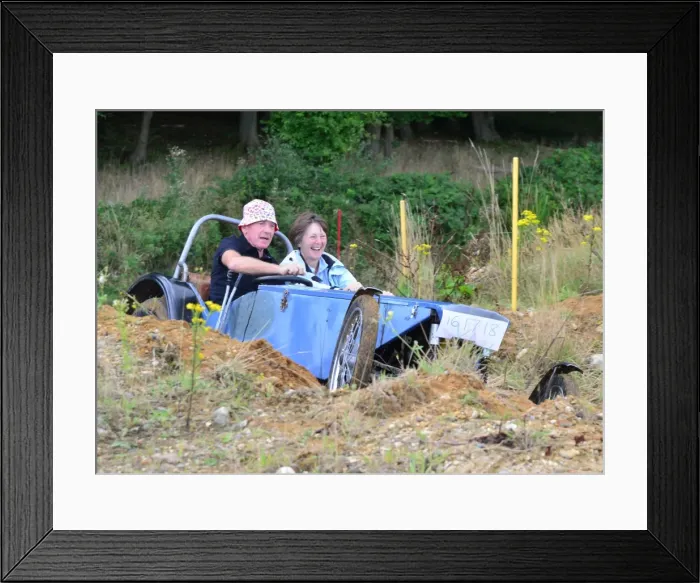 Framed Print : Jane as bouncer. HSTA Plashes Farm