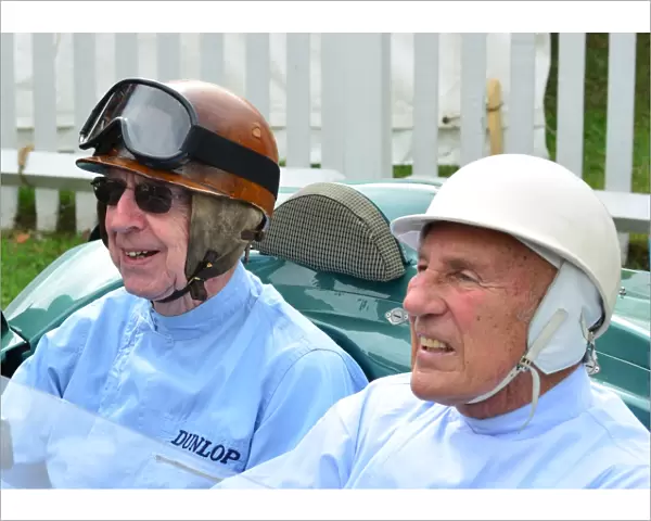 Stirling Moss, Tony Brooks, Goodwood Revival 2013