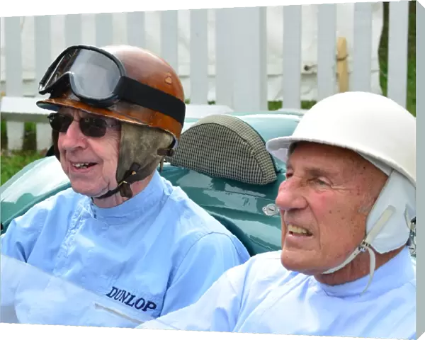 Stirling Moss, Tony Brooks, Goodwood Revival 2013