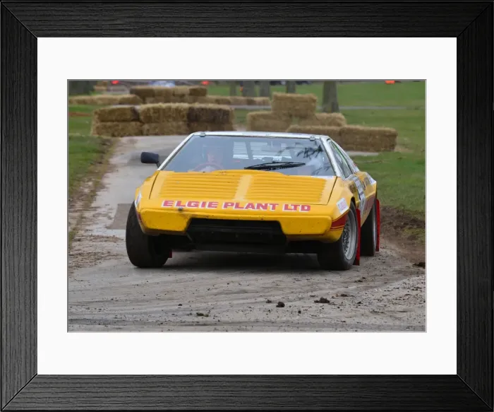Framed Print : Terry Maynard, Lotus Esprit, Race Retro 2013 Framed Print : Terry Maynard, Lotus Esprit, Race Retro 2013