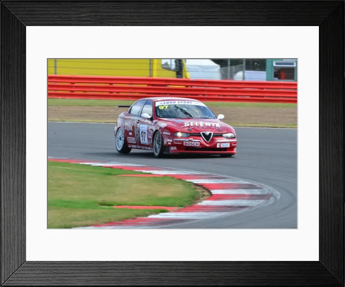Framed Print : Alfa Romeo 156 S2000, Neil Smith, Super touring car trophy Framed Print : Alfa Romeo 156 S2000, Neil Smith, Super touring car trophy