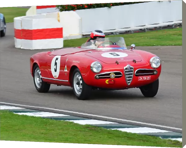 Marco Cajani, Alfa Romeo Giulietta Sebring Spider Goodwood Revival 2013
