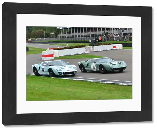 Alex Buncombe, Andy Wallace, Jason Wright, Michael Gans GT40 s