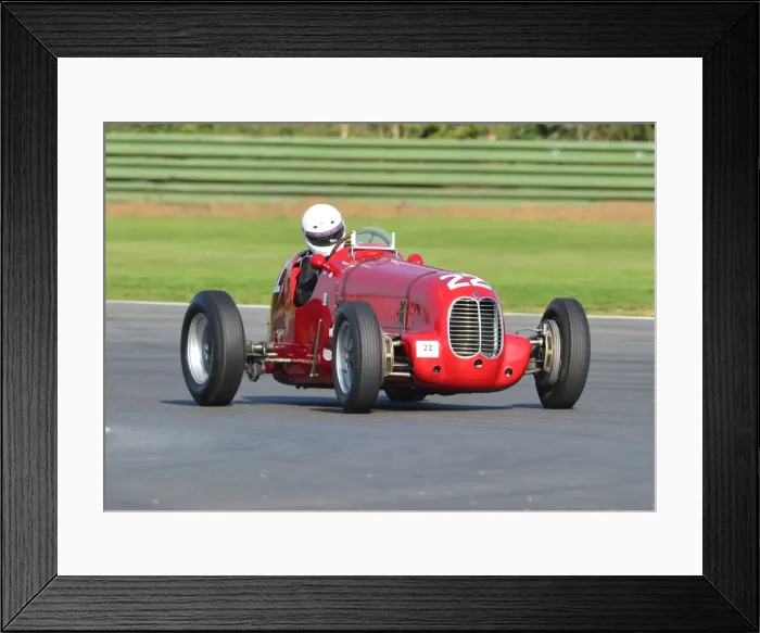 Framed Print : Stephen Gentry, Maserati 6CM