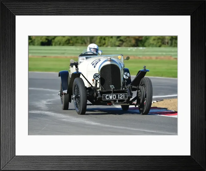 Framed Print : Vivian Bush, Bentley 3 litre Framed Print : Vivian Bush, Bentley 3 litre