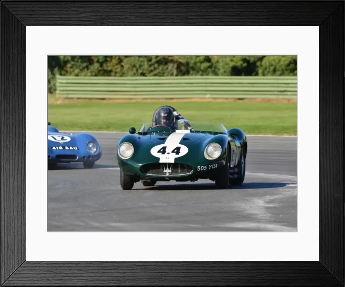 Framed Print : Steven Hart, Maserati 300S Framed Print : Steven Hart, Maserati 300S