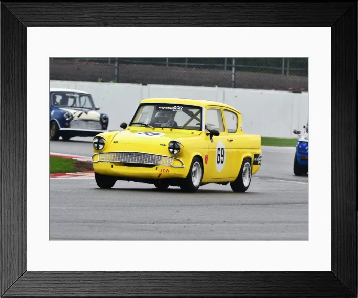 Framed Print : Bob Bullen, Ford Anglia 105E Framed Print : Bob Bullen, Ford Anglia 105E