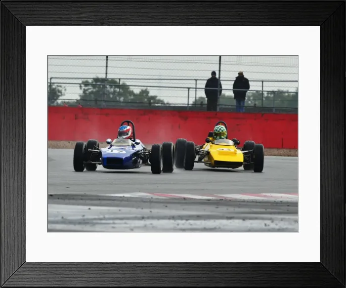 Framed Print : Brian Morris, Lola T202, Mike Wrigley, Elden Mk8 Framed Print : Brian Morris, Lola T202, Mike Wrigley, Elden Mk8