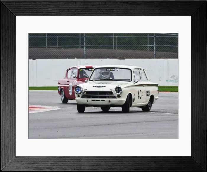 Framed Print : Dan Wray, Ford Lotus Cortina Framed Print : Dan Wray, Ford Lotus Cortina