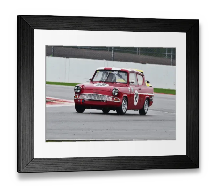 Framed Print : David Tomlin, Ford Anglia 105E Framed Print : David Tomlin, Ford Anglia 105E