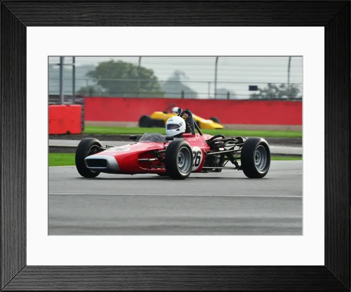 Framed Print : John Slack, Lola T200