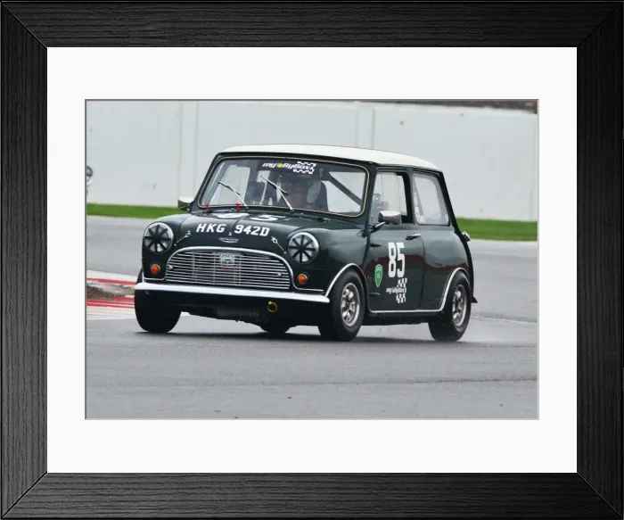 Framed Print : Rodger Godfrey, Austin Cooper S, HKG 942 D Framed Print : Rodger Godfrey, Austin Cooper S, HKG 942 D