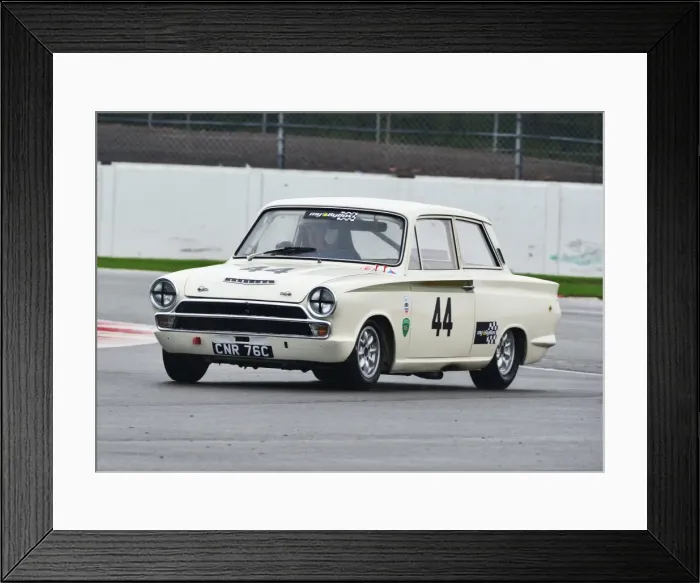 Framed Print : Tim Davies, Ford Lotus Cortina