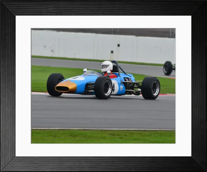 Framed Print : Mike Painter, Brabham BT16, CJ5 1086