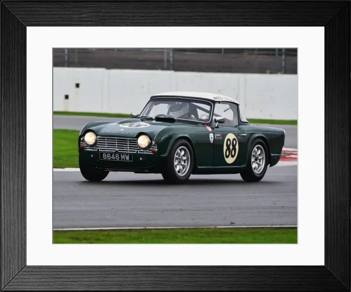 Framed Print : Andy Somerville, Triumph TR4 CJ5 1132 Framed Print : Andy Somerville, Triumph TR4 CJ5 1132
