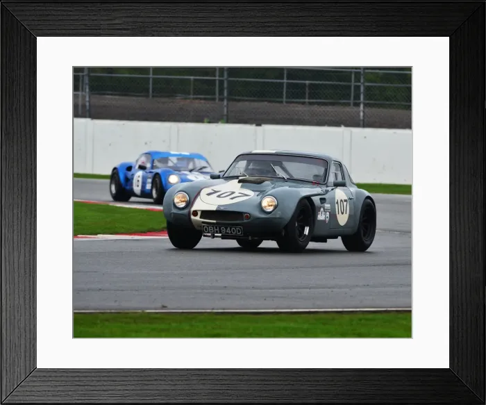 Framed Print : Bob Brooks, TVR Griffith CJ5 1160