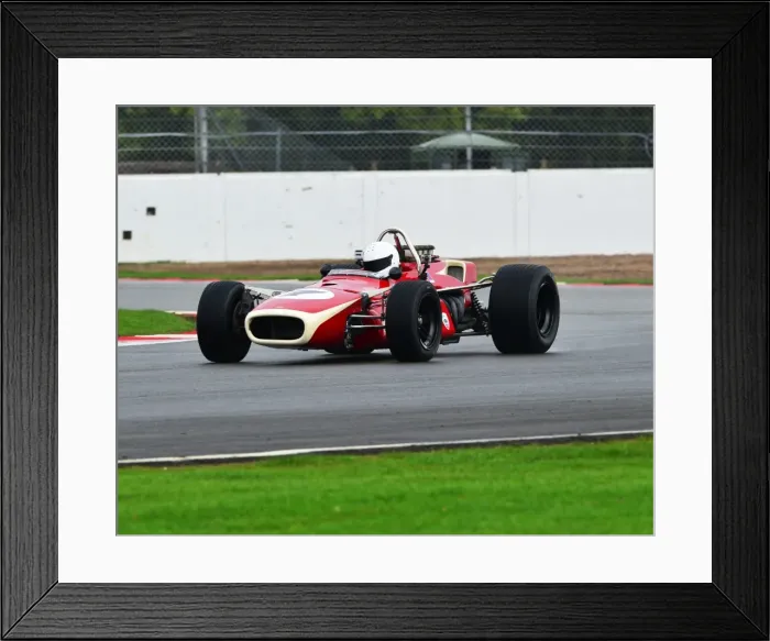 Framed Print : CJ5 1219 Alex Summers, Lola T140 Framed Print : CJ5 1219 Alex Summers, Lola T140