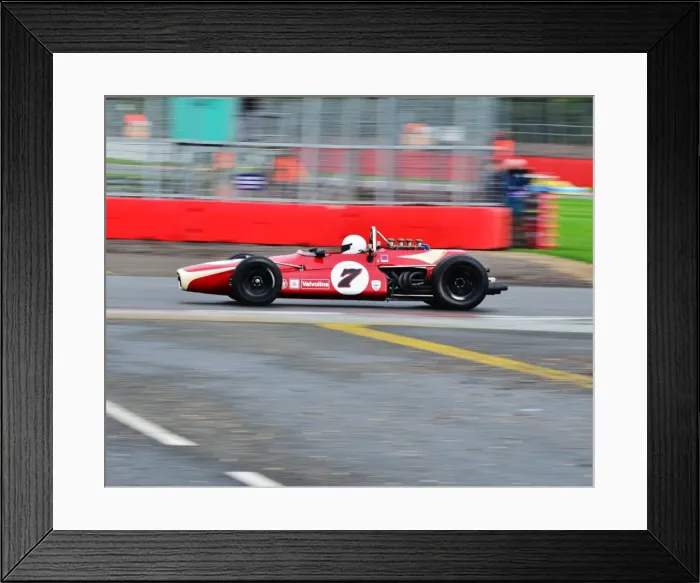 Framed Print : CJ5 1255 Alex Summers, Lola T140 Framed Print : CJ5 1255 Alex Summers, Lola T140