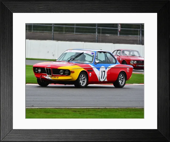 Framed Print : CJ5 1292 William Jenkins, BMW 3-0 CSL Framed Print : CJ5 1292 William Jenkins, BMW 3-0 CSL