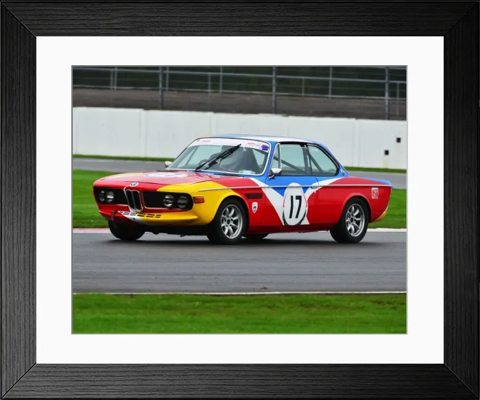 Framed Print : CJ5 1325 William Jenkins, BMW 3-0 CSL Framed Print : CJ5 1325 William Jenkins, BMW 3-0 CSL