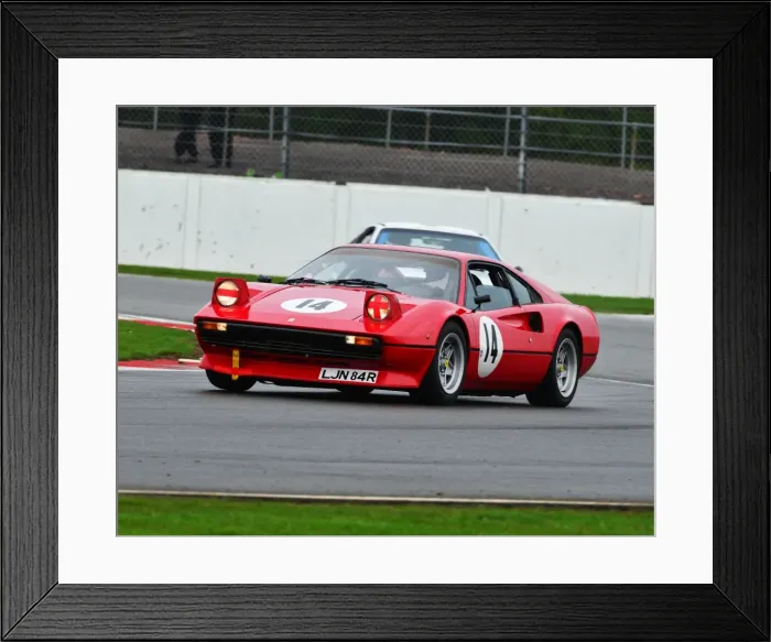 Framed Print : CJ5 1327 Jai Sharma, Ferrari 308 GTB, LJN 84 R Framed Print : CJ5 1327 Jai Sharma, Ferrari 308 GTB, LJN 84 R