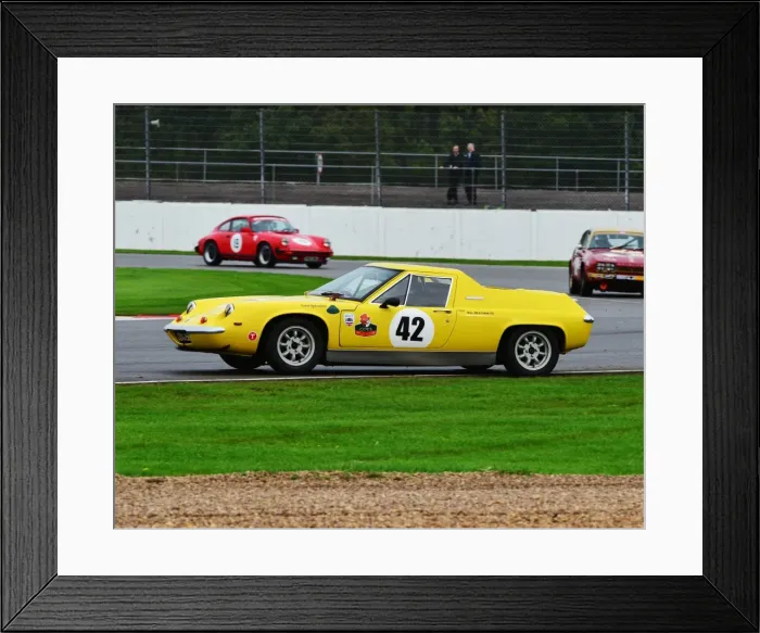 Framed Print : CJ5 1341 Ross Braithwaite, Lotus Europa Framed Print : CJ5 1341 Ross Braithwaite, Lotus Europa