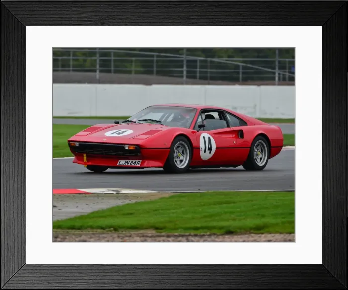 Framed Print : CJ5 1375 Jai Sharma, Ferrari 308 GTB, LJN 84 R Framed Print : CJ5 1375 Jai Sharma, Ferrari 308 GTB, LJN 84 R