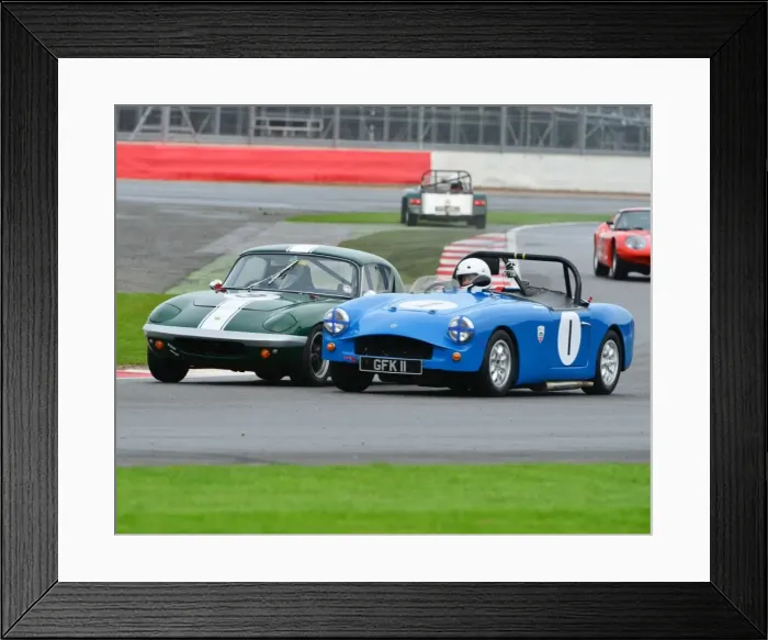 Framed Print : CJ5 1484 Paul Tooms, Turner MkIII, Roger Waite, Lotus Elan S1