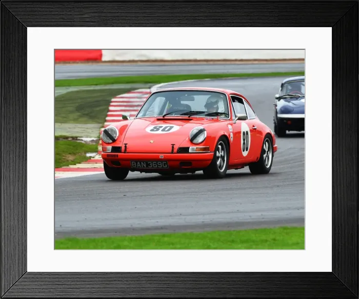 Framed Print : CJ5 1506 John Shaw, Porsche 911, BAN 369 G Framed Print : CJ5 1506 John Shaw, Porsche 911, BAN 369 G