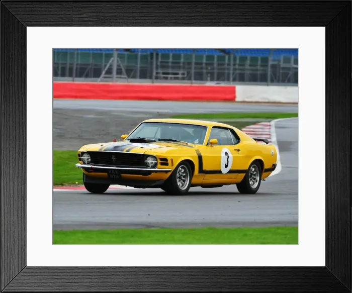 Framed Print : CJ5 1511 Martin Edridge, Ford Mustang