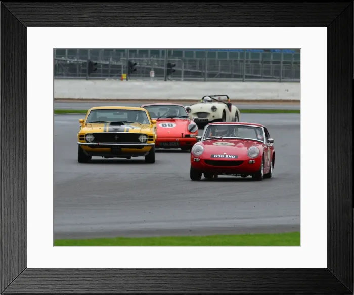 Framed Print : Ian Burford, MG Lenham Le Mans, 696 BMO, Martin Edridge, Ford Mustang, XAX 97 H Framed Print : Ian Burford, MG Lenham Le Mans, 696 BMO, Martin Edridge, Ford Mustang, XAX 97 H