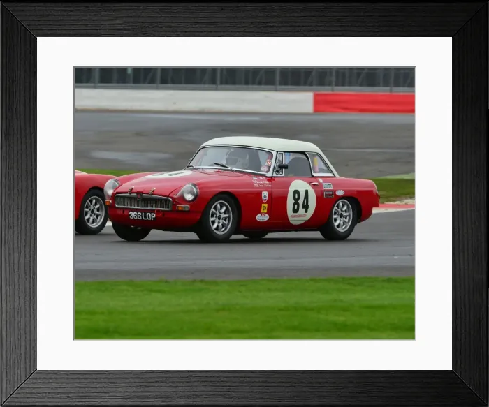 Framed Print : CJ5 1552 Beverley Phillips, MGB Framed Print : CJ5 1552 Beverley Phillips, MGB