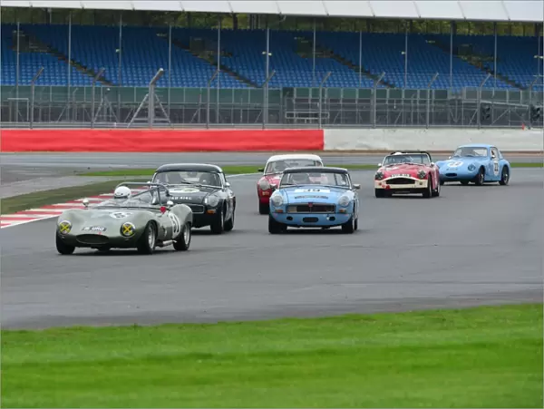CJ5 1560 Shadi leads the pack through Luffield