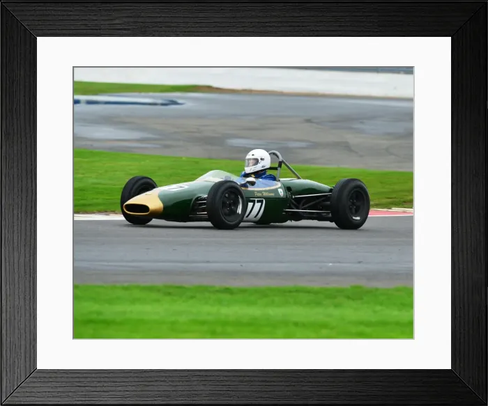Framed Print : CJ5 1599 Peter Williams, Brabham BT6 Framed Print : CJ5 1599 Peter Williams, Brabham BT6