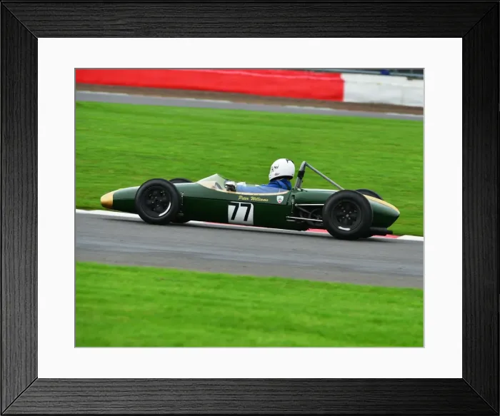 Framed Print : CJ5 1622 Peter Williams, Brabham BT6 Framed Print : CJ5 1622 Peter Williams, Brabham BT6
