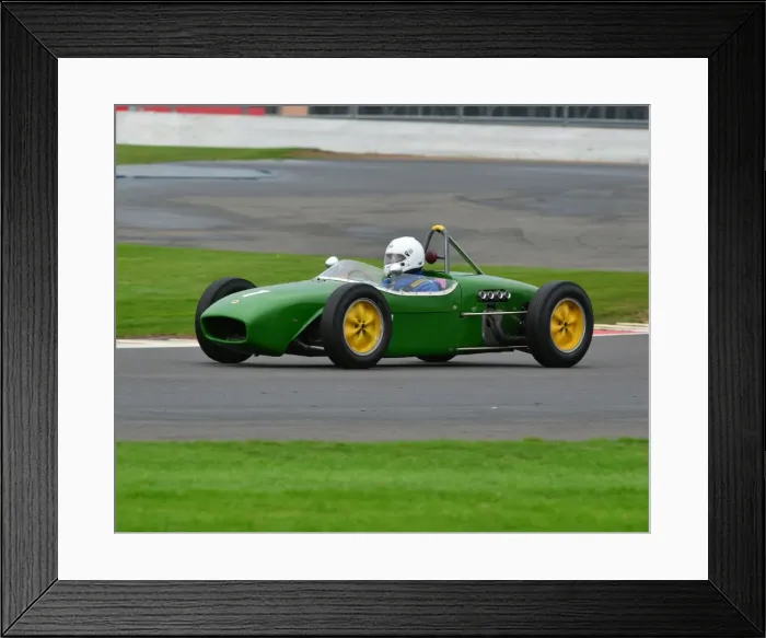 Framed Print : CJ5 1655 Robert Barrie, Lotus 18 Framed Print : CJ5 1655 Robert Barrie, Lotus 18