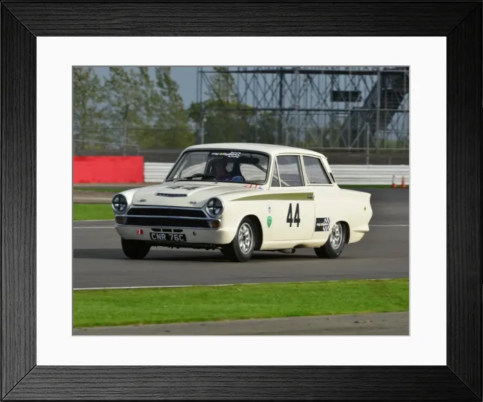 Framed Print : CJ5 1784 Tim Davies, Ford Lotus Cortina Framed Print : CJ5 1784 Tim Davies, Ford Lotus Cortina