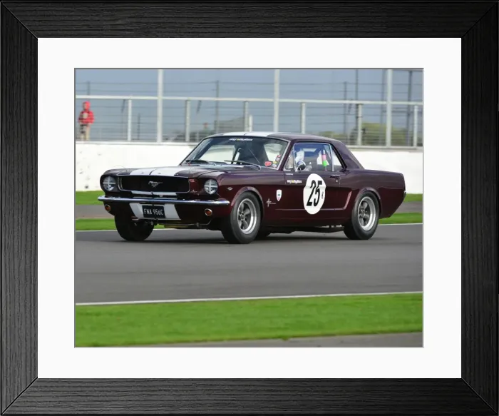 Framed Print : CJ5 1787 Louis Bracey, Ford Mustang, FNA 956 C Framed Print : CJ5 1787 Louis Bracey, Ford Mustang, FNA 956 C