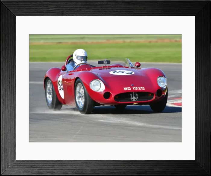 Framed Print : CJ5 0036 Martin Halusa, Maserati 300S Framed Print : CJ5 0036 Martin Halusa, Maserati 300S