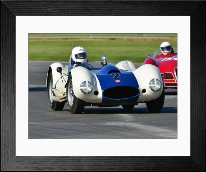 Framed Print : CJ5 0041 Robin Tuluie, Sadler MK III Framed Print : CJ5 0041 Robin Tuluie, Sadler MK III