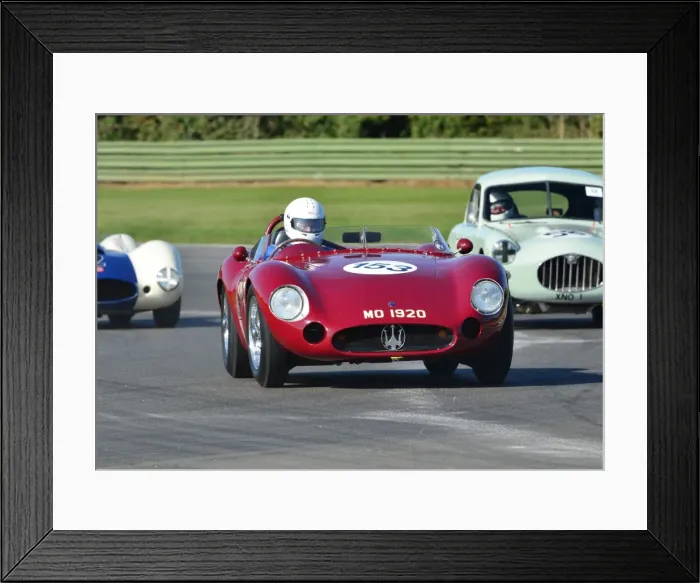Framed Print : CJ5 0062 Martin Halusa, Maserati 300S, MO 1920 Framed Print : CJ5 0062 Martin Halusa, Maserati 300S, MO 1920