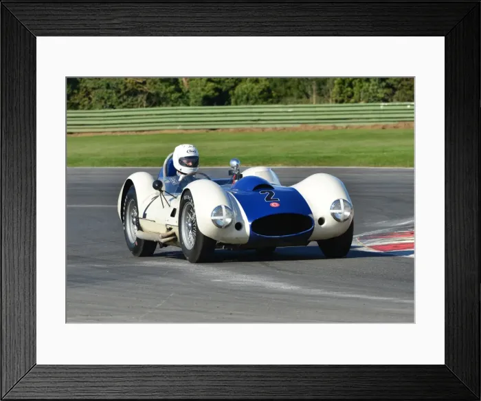 Framed Print : CJ5 0079 Robin Tuluie, Sadler MK III Framed Print : CJ5 0079 Robin Tuluie, Sadler MK III