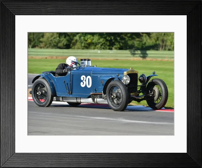 Framed Print : CJ5 0168 Charles Gillett, Frazer Nash Super Sports Framed Print : CJ5 0168 Charles Gillett, Frazer Nash Super Sports