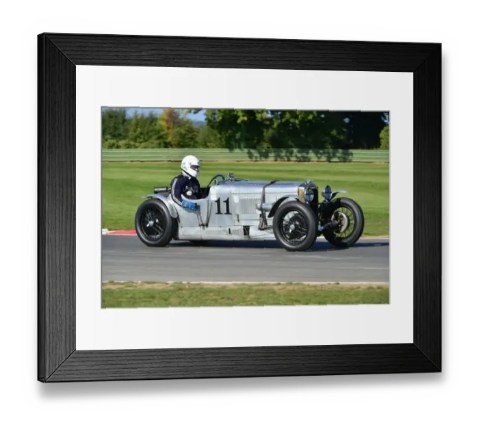 Framed Print : CJ5 0170 Frederic Wakeman, Frazer Nash Super Sports