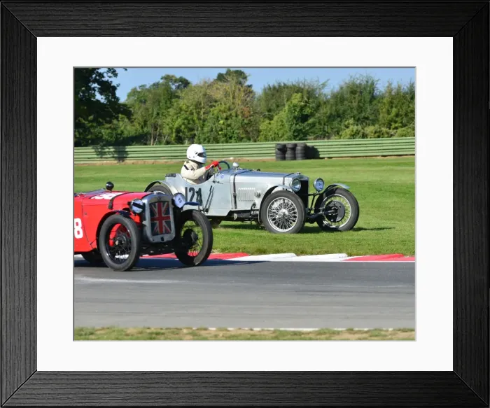 Framed Print : CJ5 0181 Jeremy Holden, Frazer Nash Super Sports